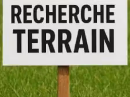 recherche terrain agricole / loisirs / autre■minimum 2000 m2■si possible avec eau  secteur