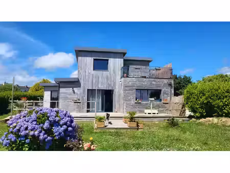 maison contemporaine vue mer ossature bois à vendre 6 pièces telgruc sur mer (29)