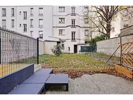 vanves - plateau - duplex 2 pieces avec jardin
