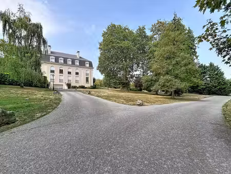 appartement 2 pièces dans un joli château offre authenticité et calme et verdure