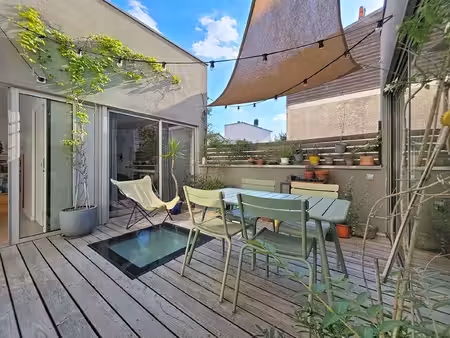 maison de ville 3-4 ch avec terrasse et box