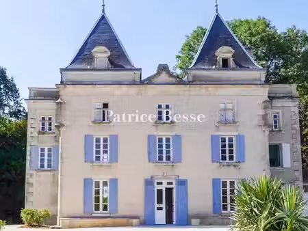 vente manoir 14 pièces 400 m² à saint-maixent-l'ecole (79400)  795 000 €