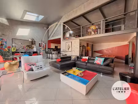 maison loft d'exception +240 m² / terrasse 200 m² / piscine / reims jean jaurès