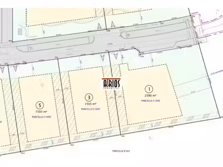 vente terrain signes 83870 1505m²