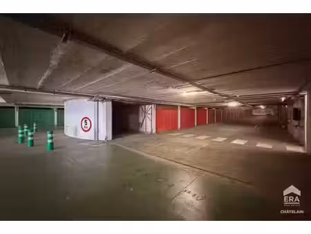 5 garages box à vendre à l'unité ou en lot à bruxelles