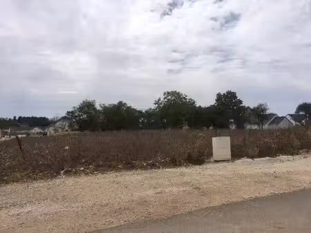 terrain constructible viabilisé à vendre