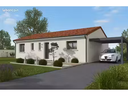 projet de construction d'une maison 92 m² avec terrain à campagne-d'armagnac (32) au prix 