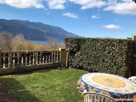 studio t1 / vue lac & montagne / piscine ☀️⛰️