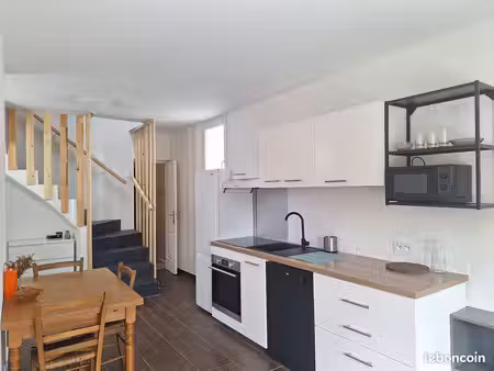 à louer – maison meublée 50 m² – centre-ville les mureaux