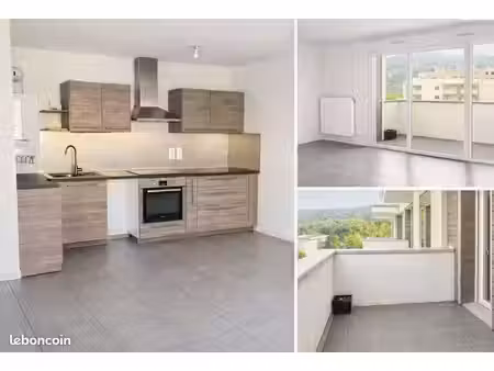 t3 63 m² avec balcon  garage et parking