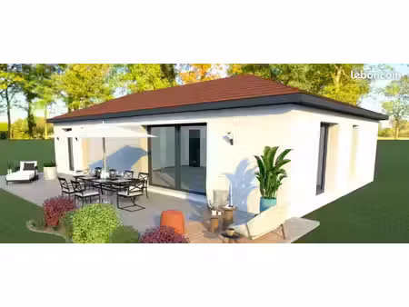 maison 90 m² avec terrain à four (38)