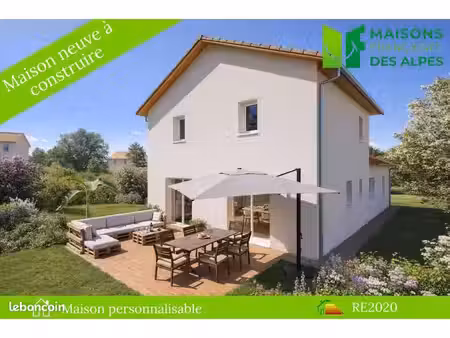 projet de construction d'une maison 90 m² avec terrain à moirans (38)