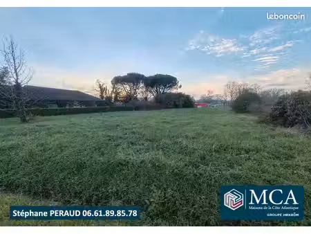 terrain 1 540 m² saint cricq du gave