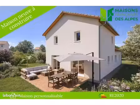 projet de construction d'une maison 90 m² avec terrain à le pont-de-claix (38)