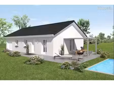 projet de construction d'une maison 87 m² avec terrain à coublevie (38)