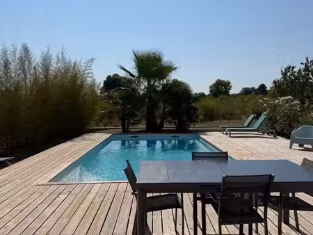 maison avec piscine - 3 chambres - 125m2