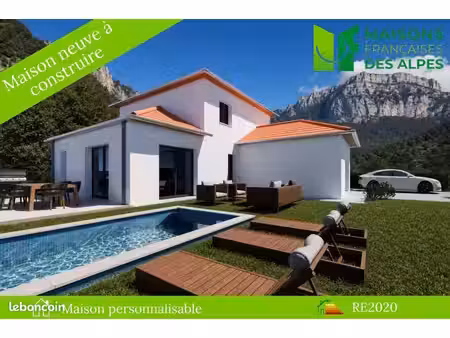 projet de construction d'une maison 115 m² avec terrain à jarrie (38)