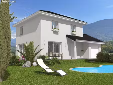 projet de construction d'une maison 102 m² avec terrain à le touvet (38)