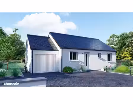projet de construction d'une maison 60.17 m² avec terrain à chateaubriant (44)