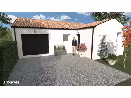 maison 73.72 m² avec terrain à aigrefeuille-sur-maine (44)