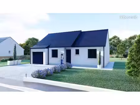 projet de construction d'une maison 71.69 m² avec terrain à fay-de-bretagne (44)