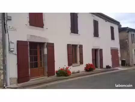? maison de village en pierre – 141 m² – jardin – garage – beau potentiel