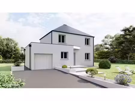 projet de construction d'une maison 93.5 m² avec terrain à chateaubriant (44)