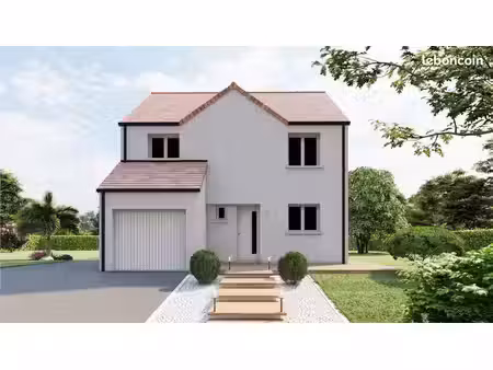 projet de construction d'une maison 98.79 m² avec terrain à la chevroliere (44)