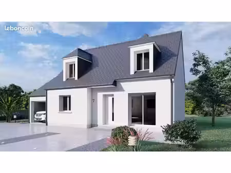 projet de construction d'une maison 97.5 m² avec terrain à le cellier (44)