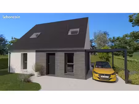 projet de construction d'une maison 94 m² avec terrain à chemille-en-anjou (49)