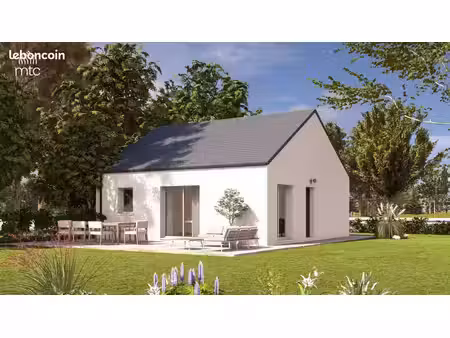 maison 64 m² avec terrain à montjean-sur-loire (49)