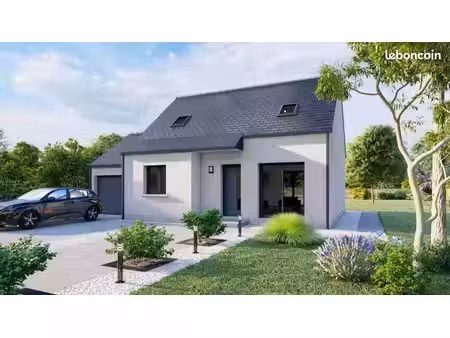 projet de construction d'une maison 80.88 m² avec terrain à la chapelle-sur-erdre (44)