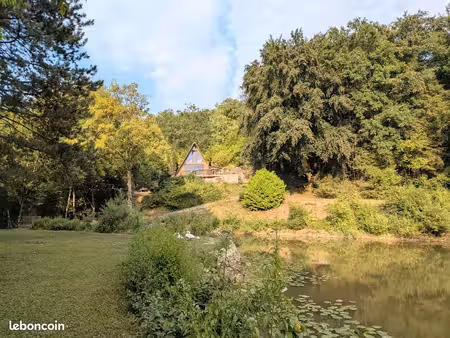 propriété avec chalet d'habitation