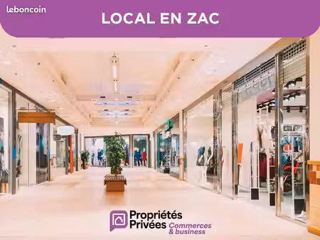 local commercial 1 650 m²