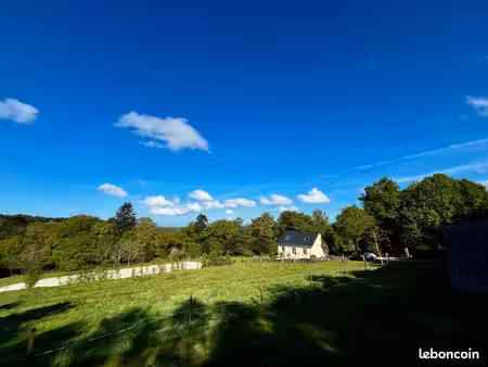maison en pleine nature / chevaux