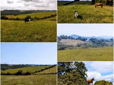 a vendre à angous : terrain à bâtir de 1500m² avec cu   20 le m²