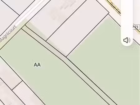 vente de terrain à batir sur la commune de caucourt
