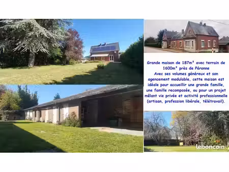 maison de caractère 187 m² avec bow-windows sur terrain de 1 600 m²