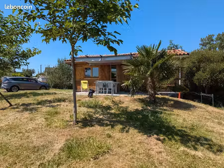vente chalet sur grand terrain constructible
