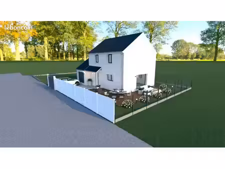 projet de construction d'une maison 102 m² avec terrain à sotteville-les-rouen (76)
