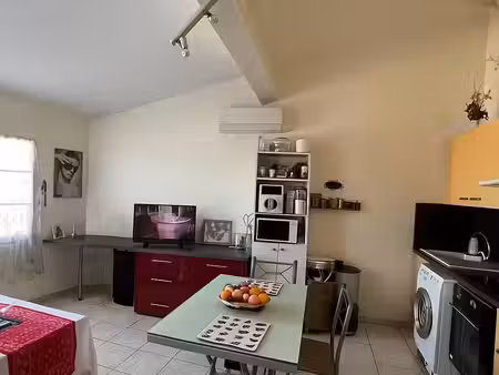 appartement 2 pièces - 34 m² - plein centre de l'isle-jourdain (gers) - idéal investisseur