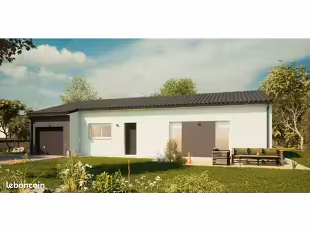 maison de 88.87 m² sur un terrain de 575 m² à vouille en vienne (86)