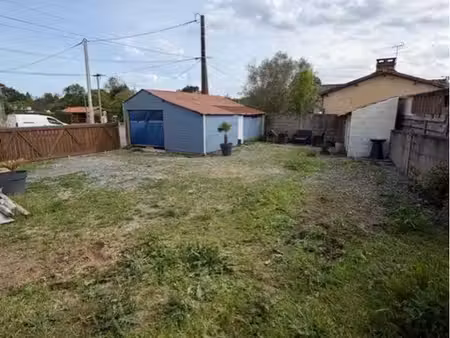 terrain et garage à rénover