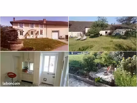 maison en pierre 142 m²  6 pièces  4 chambres  3 salles d’eau  4 wc