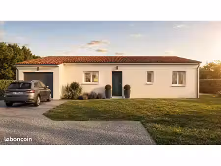 projet de construction d'une maison 83 m² avec terrain à bosmie-l'aiguille (87)