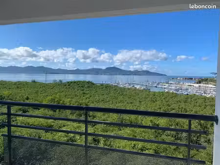 grand t4 vue marina etang z'abricot