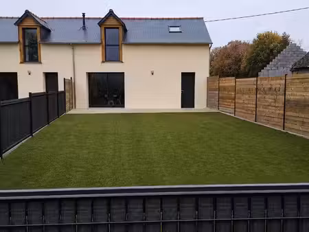 à louer – t4 meublé neuf de 84 60 m² avec jardin – châteaugiron (saint-aubin-du-pavail)