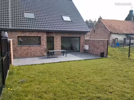 rumegies campagne d'orchies  une jolie maison jumelée construction récente 130m2habitables