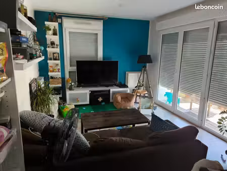 loue appart t3 63 m² de 2015 - biéville beuville exposé sud avec balcon