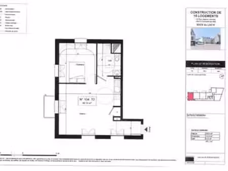 vente appartement t1 à camaret-sur-mer (29570) : à vendre t1 / 46m² camaret-sur-mer